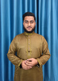 প্রিমিয়াম গ্লসি কটন এমব্রয়ডারি পাঞ্জাবি ( Code: NG-21 )