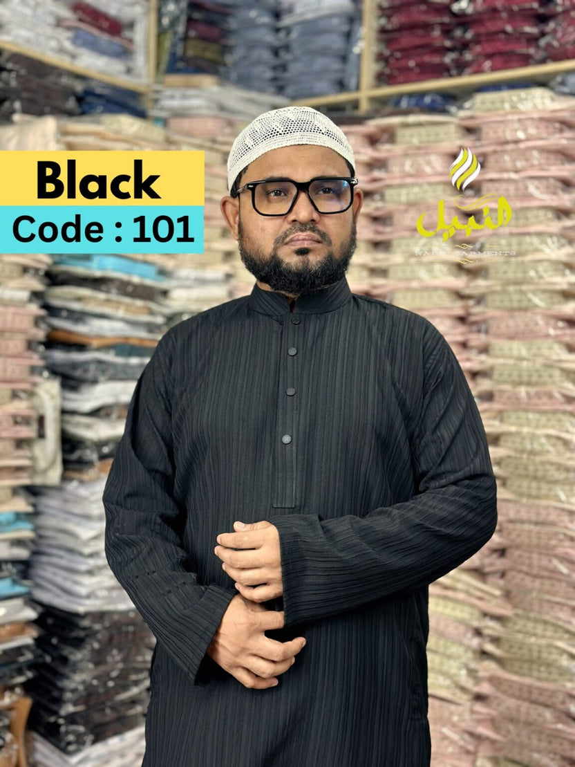 Combo Offer (Black + Biscuite) - ২ পিস পাঞ্জাবি মাত্র ১১০০ টাকা সাথে ডেলিভারি চার্জ ফ্রি (101+108)