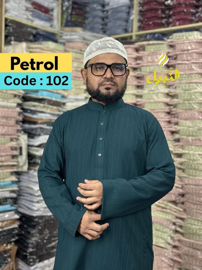 Combo Offer (Petrol + Maroon) - ২ পিস পাঞ্জাবি মাত্র ১১০০ টাকা সাথে ডেলিভারি চার্জ ফ্রি (102+107)