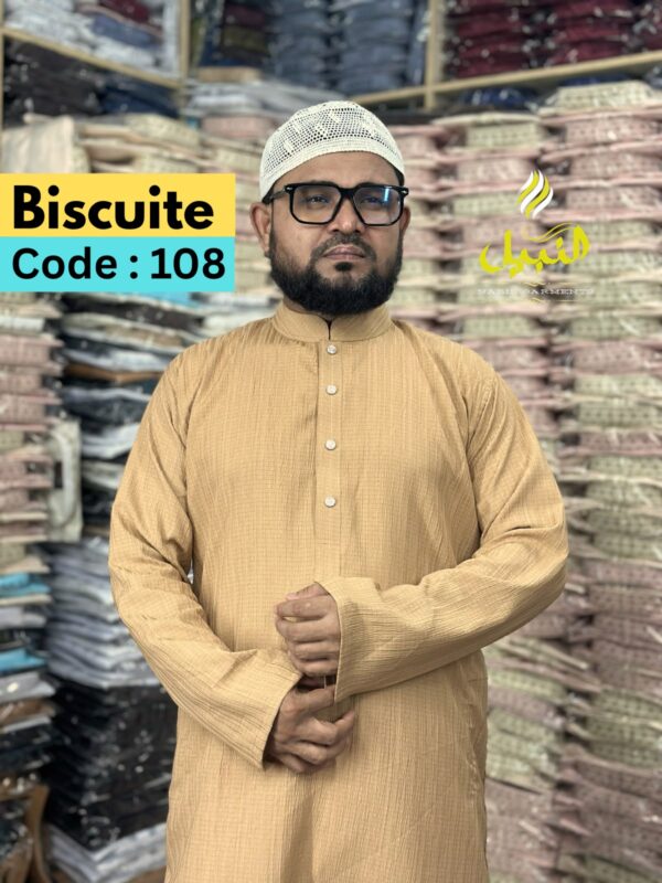 Combo Offer (Black + Biscuite) - ২ পিস পাঞ্জাবি মাত্র ১১০০ টাকা সাথে ডেলিভারি চার্জ ফ্রি (101+108)